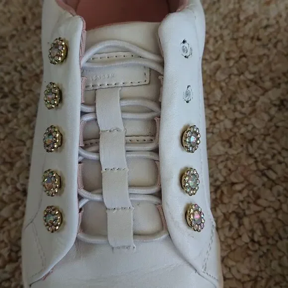 KURT GEIGER LONDONLeather Liviah Sneakers size 5.5 - Picture 14 of 14